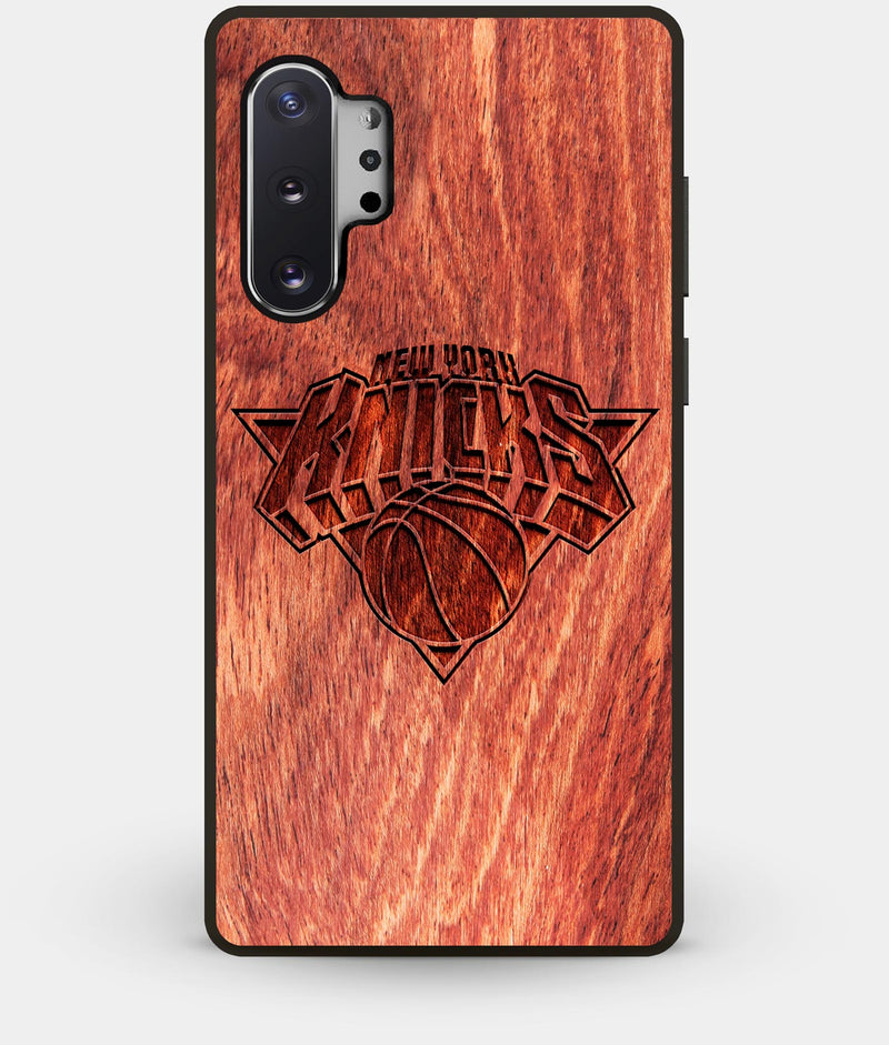 Best Custom Engraved Wood New York Knicks Note 10 Plus Case - Engraved In Nature