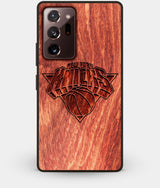 Best Custom Engraved Wood New York Knicks Note 20 Ultra Case - Engraved In Nature