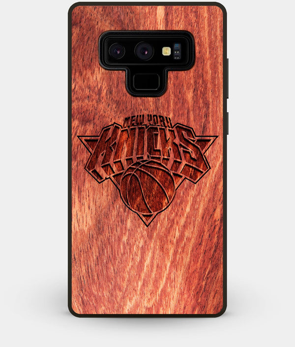 Best Custom Engraved Wood New York Knicks Note 9 Case - Engraved In Nature