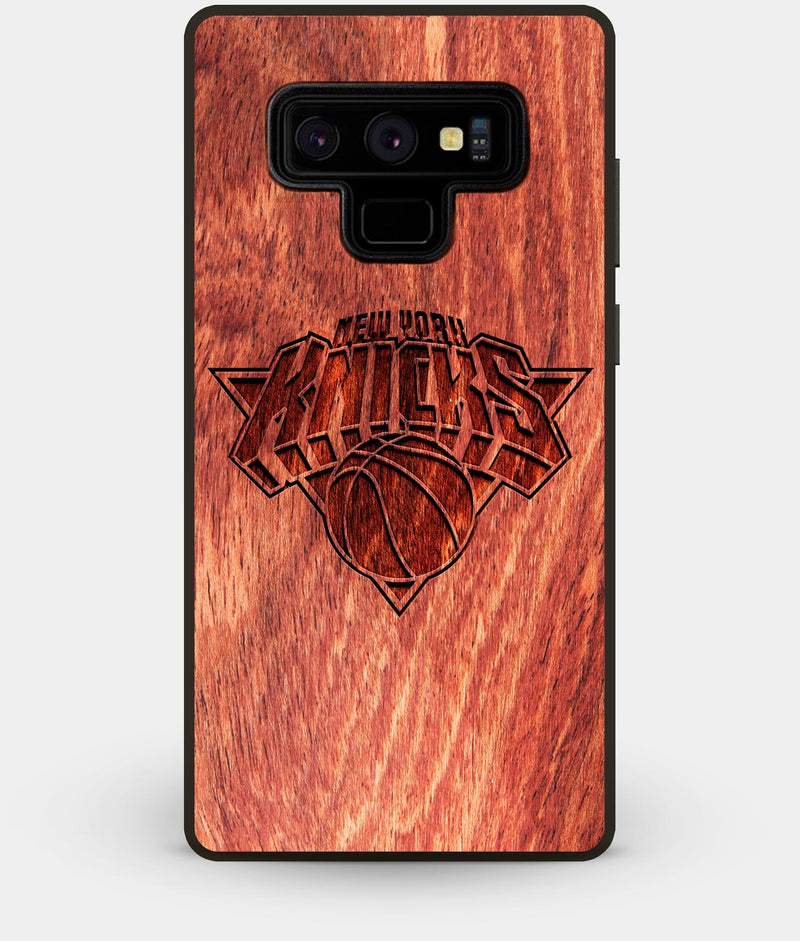 Best Custom Engraved Wood New York Knicks Note 9 Case - Engraved In Nature