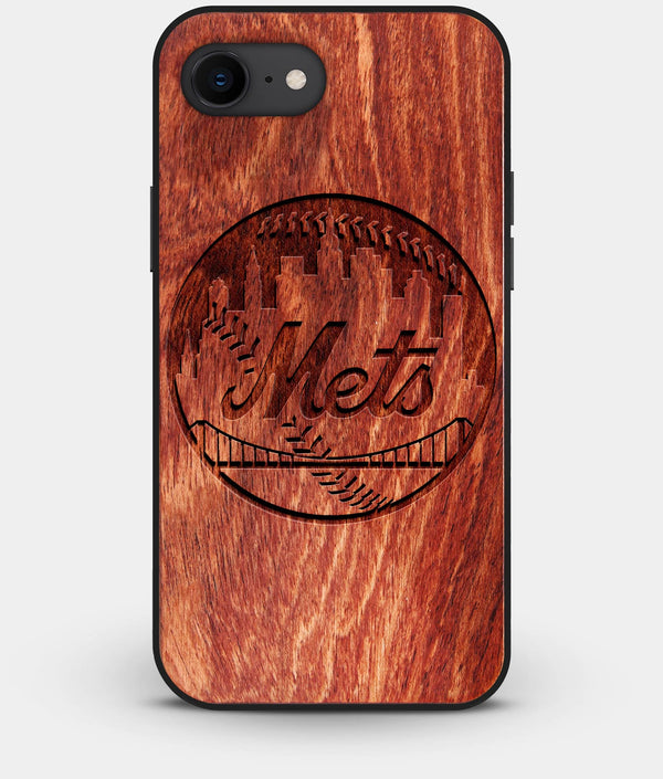 Best Custom Engraved Wood New York Mets iPhone 7 Case - Engraved In Nature