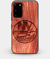 Best Custom Engraved Wood New York Rangers Galaxy S20 Case - Engraved In Nature