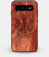 Best Custom Engraved Wood Newcastle United F.C. Galaxy S10 Plus Case - Engraved In Nature
