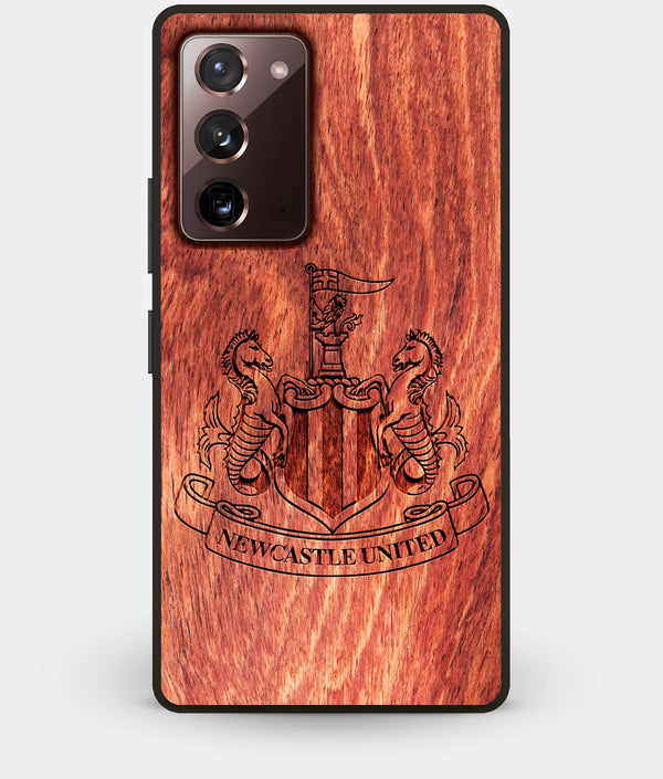 Best Custom Engraved Wood Newcastle United F.C. Note 20 Case - Engraved In Nature