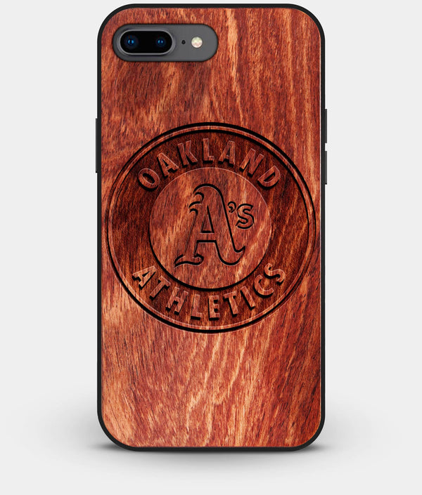Best Custom Engraved Wood Oakland Athletics iPhone 7 Plus Case - Engraved In Nature