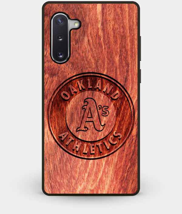 Best Custom Engraved Wood Oakland Athletics Note 10 Case - Engraved In Nature
