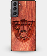 Best Wood Oakland Las Vegas Galaxy S21 Plus Case - Custom Engraved Cover - Engraved In Nature