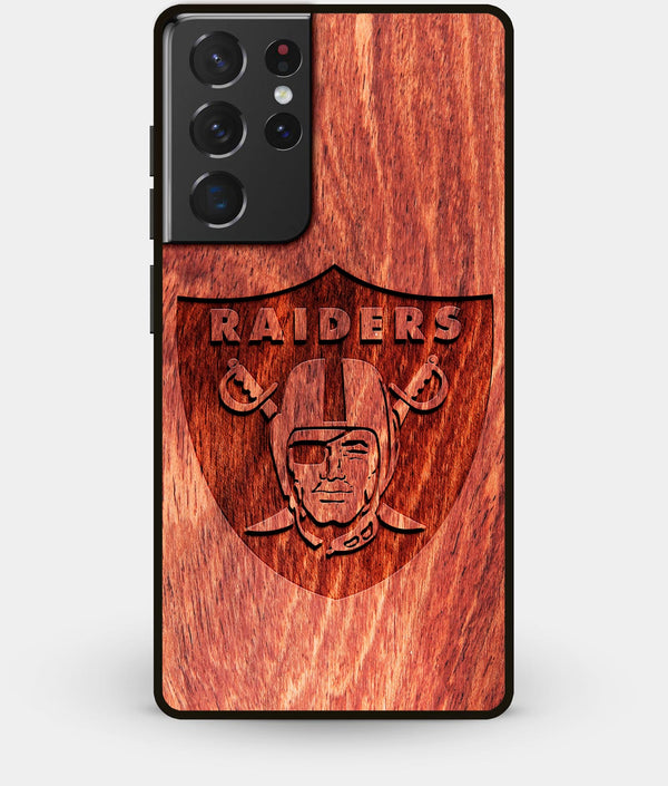 Best Wood Oakland Las Vegas Galaxy S21 Ultra Case - Custom Engraved Cover - Engraved In Nature