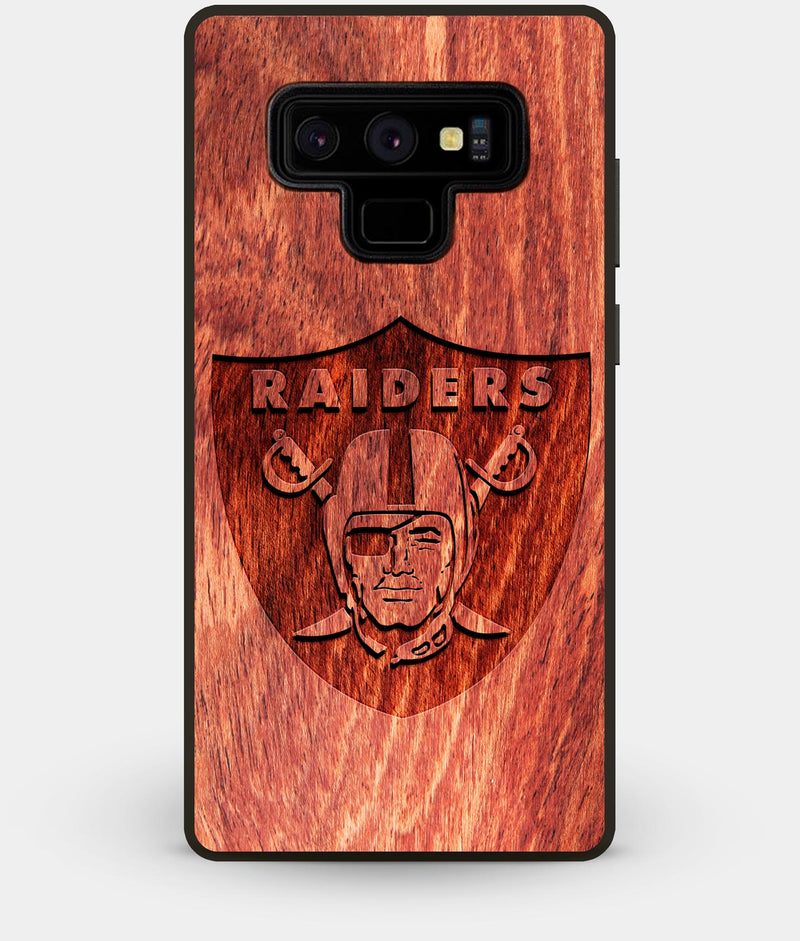 Best Custom Engraved Wood Oakland Raiders Note 9 Case - Engraved In Nature