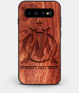 Best Custom Engraved Wood Olympique de Marseille Galaxy S10 Plus Case - Engraved In Nature