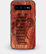 Best Custom Engraved Wood Orlando Magic Galaxy S10 Case - Engraved In Nature