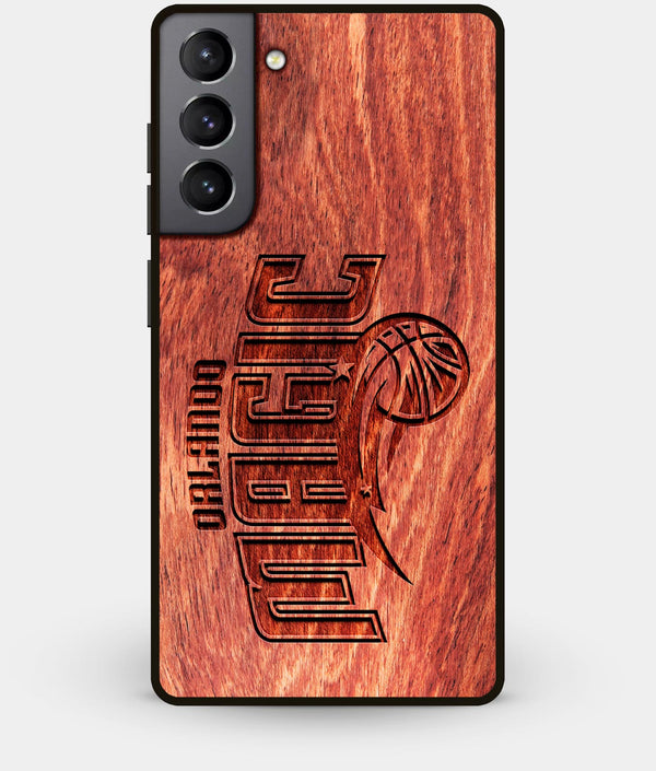 Best Wood Orlando Magic Galaxy S21 Plus Case - Custom Engraved Cover - Engraved In Nature
