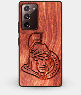 Best Custom Engraved Wood Ottawa Senators Note 20 Case - Engraved In Nature