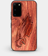 Best Custom Engraved Wood Philadelphia Eagles Galaxy S20 Case - Engraved In Nature