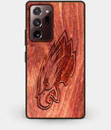 Best Custom Engraved Wood Philadelphia Eagles Note 20 Ultra Case - Engraved In Nature