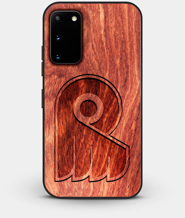 Best Wood Philadelphia Flyers Galaxy S20 FE Case - Custom Engraved Cover - Engraved In Nature