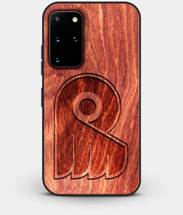 Best Custom Engraved Wood Philadelphia Flyers Galaxy S20 Plus Case - Engraved In Nature
