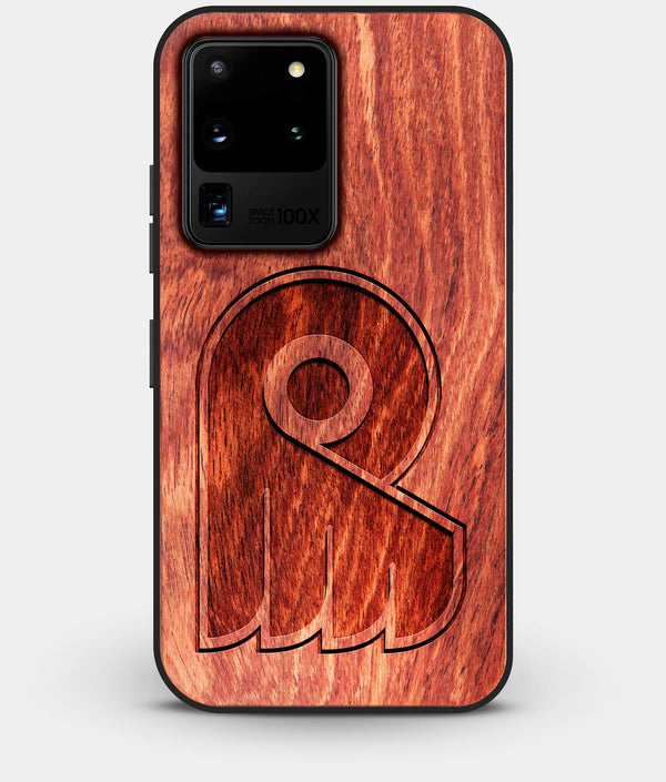 Best Custom Engraved Wood Philadelphia Flyers Galaxy S20 Ultra Case - Engraved In Nature