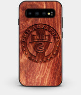 Best Custom Engraved Wood Philadelphia Union Galaxy S10 Plus Case - Engraved In Nature