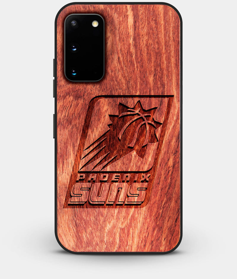 Best Custom Engraved Wood Phoenix Suns Galaxy S20 Case - Engraved In Nature