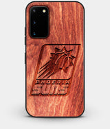 Best Wood Phoenix Suns Galaxy S20 FE Case - Custom Engraved Cover - Engraved In Nature