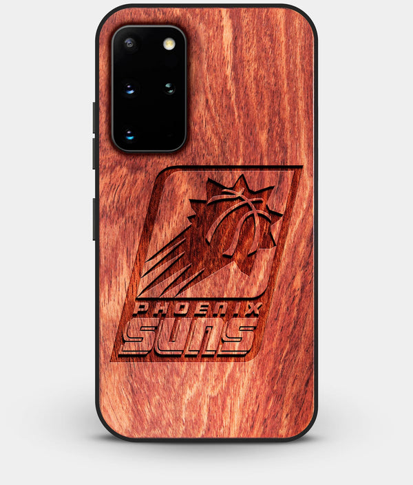 Best Custom Engraved Wood Phoenix Suns Galaxy S20 Plus Case - Engraved In Nature