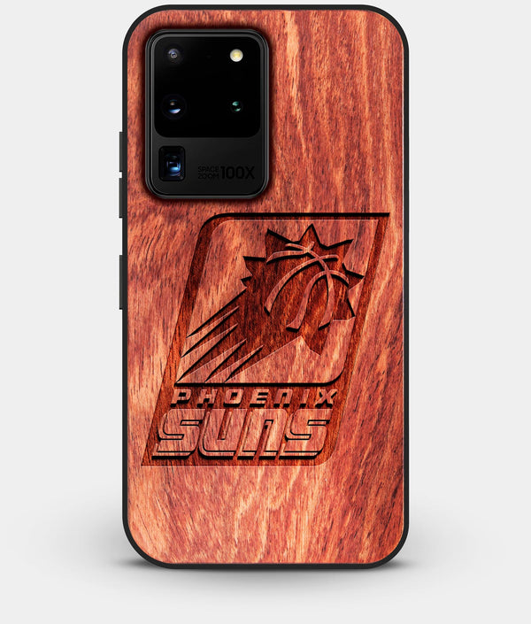 Best Custom Engraved Wood Phoenix Suns Galaxy S20 Ultra Case - Engraved In Nature