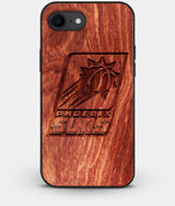 Best Custom Engraved Wood Phoenix Suns iPhone 8 Case - Engraved In Nature