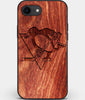 Best Custom Engraved Wood Pittsburgh Penguins iPhone SE Case - Engraved In Nature