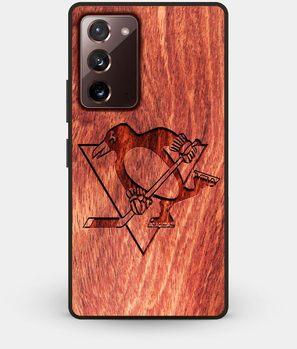 Best Custom Engraved Wood Pittsburgh Penguins Note 20 Case - Engraved In Nature