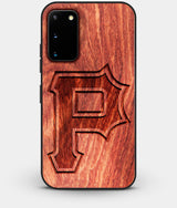Best Wood Pittsburgh Pirates Galaxy S20 FE Case - Custom Engraved Cover - CoverClassic - Engraved In Nature