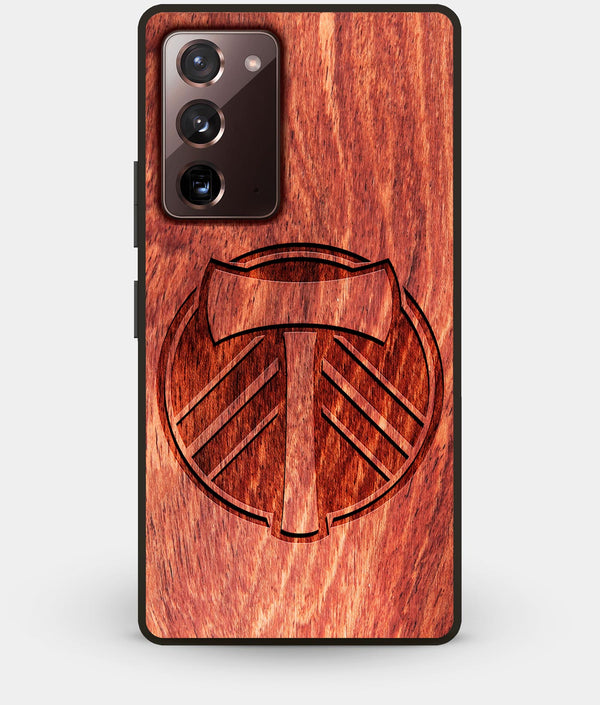 Best Custom Engraved Wood Portland Timbers Note 20 Case - Engraved In Nature