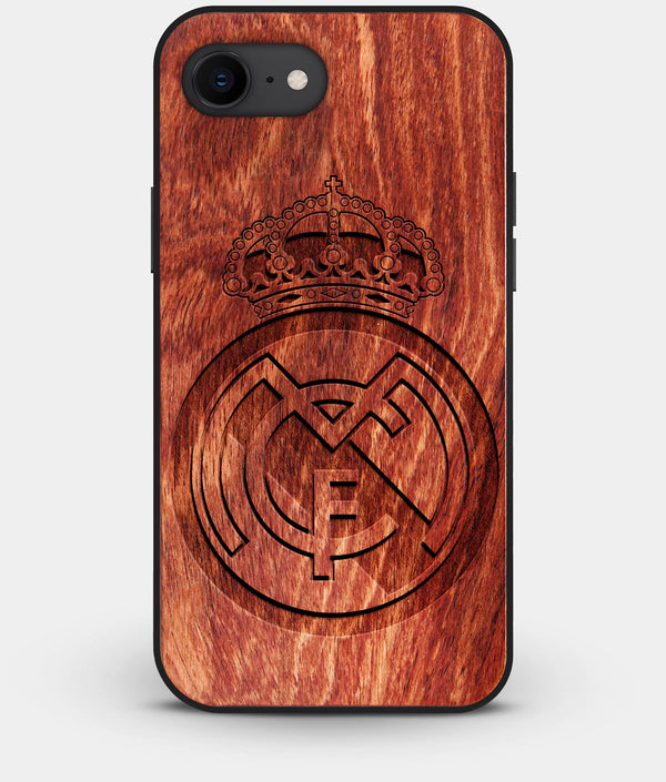 Best Custom Engraved Wood Real Madrid C.F. iPhone 7 Case - Engraved In Nature
