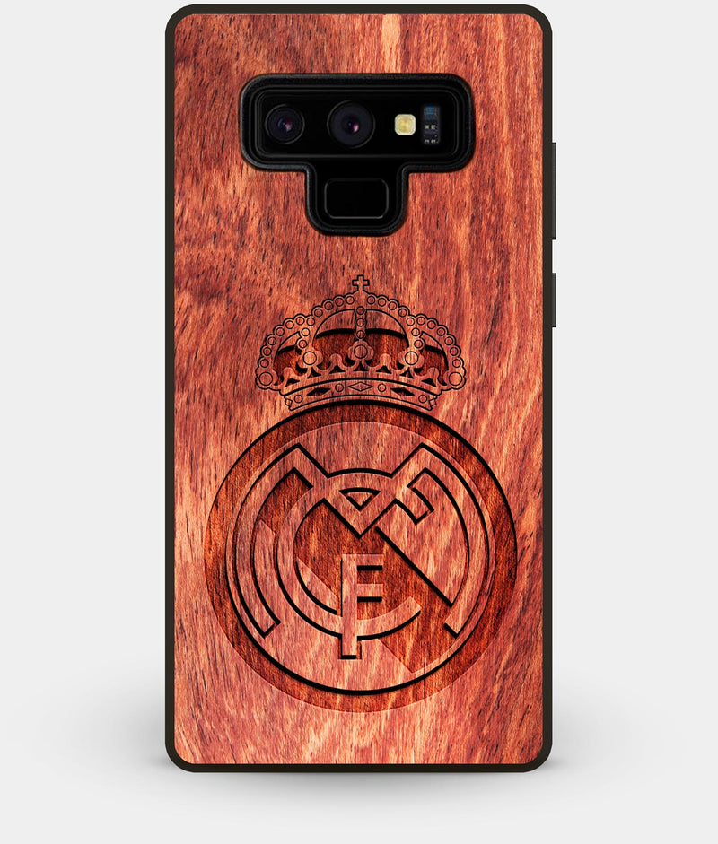 Best Custom Engraved Wood Real Madrid C.F. Note 9 Case - Engraved In Nature