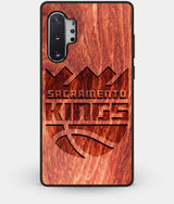 Best Custom Engraved Wood Sacramento Kings Note 10 Plus Case - Engraved In Nature