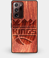 Best Custom Engraved Wood Sacramento Kings Note 20 Ultra Case - Engraved In Nature