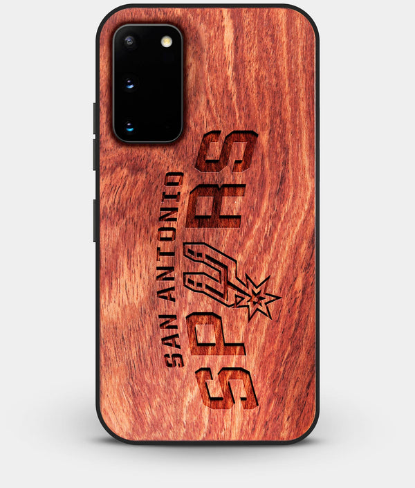 Best Wood San Antonio Spurs Galaxy S20 FE Case - Custom Engraved Cover - Engraved In Nature