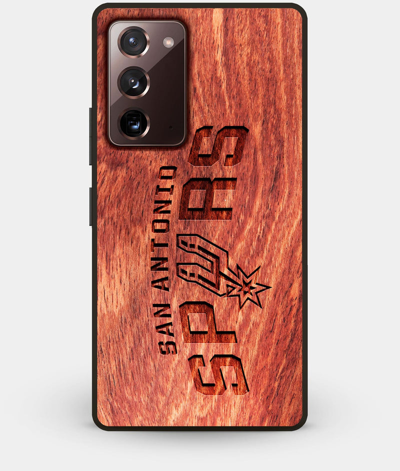 Best Custom Engraved Wood San Antonio Spurs Note 20 Case - Engraved In Nature