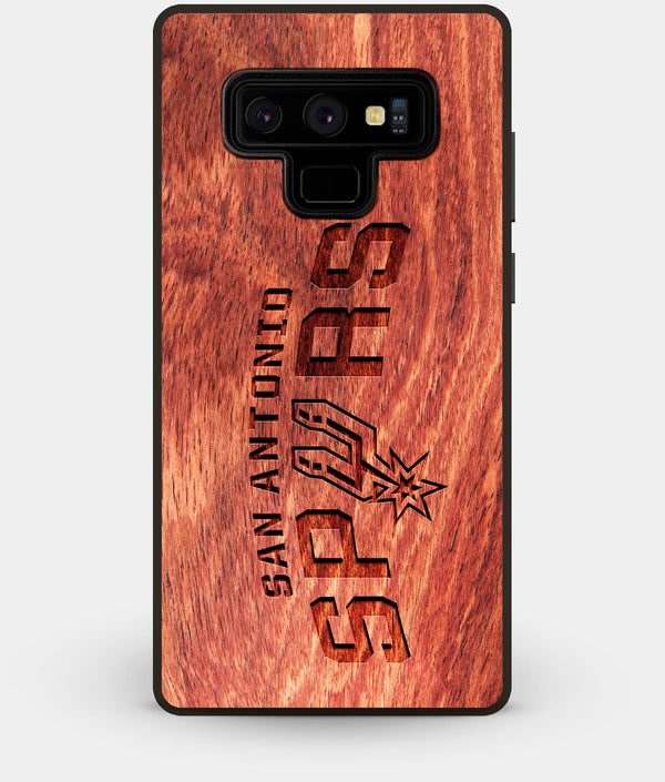 Best Custom Engraved Wood San Antonio Spurs Note 9 Case - Engraved In Nature