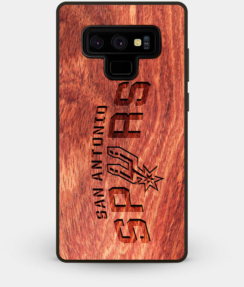 Best Custom Engraved Wood San Antonio Spurs Note 9 Case - Engraved In Nature