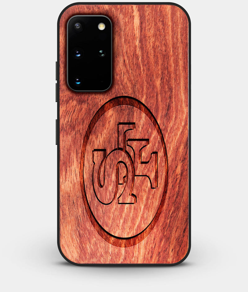 Best Custom Engraved Wood San Francisco 49ers Galaxy S20 Plus Case - Engraved In Nature