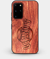 Best Custom Engraved Wood San Francisco Giants Galaxy S20 Plus Case - Engraved In Nature