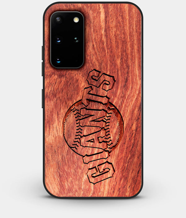 Best Custom Engraved Wood San Francisco Giants Galaxy S20 Plus Case - Engraved In Nature