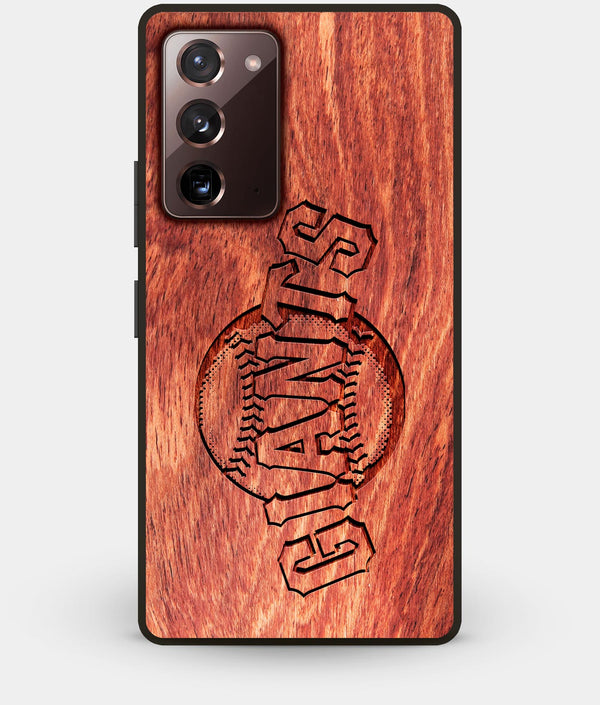 Best Custom Engraved Wood San Francisco Giants Note 20 Case - Engraved In Nature