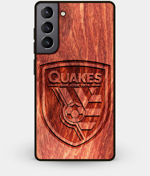 Best Wood San Jose Earthquakes Galaxy S21 Case - Custom Engraved Cover - Engraved In Nature