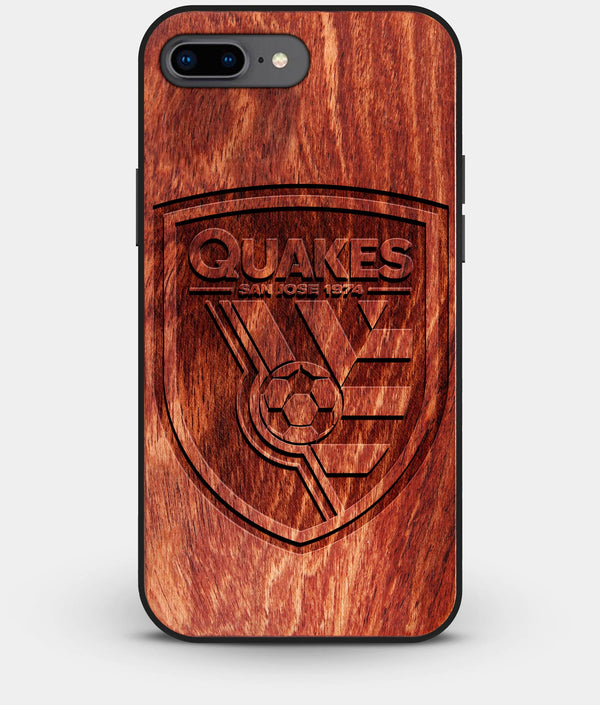 Best Custom Engraved Wood San Jose Earthquakes iPhone 7 Plus Case - Engraved In Nature