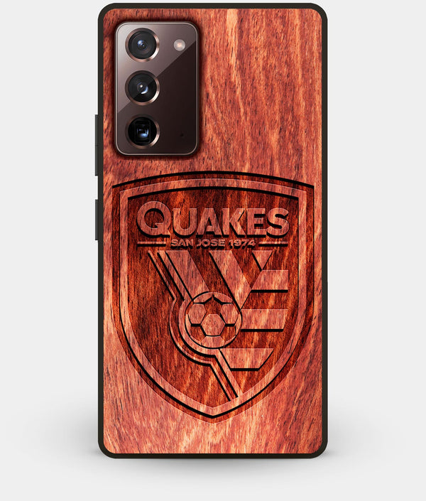 Best Custom Engraved Wood San Jose Earthquakes Note 20 Case - Engraved In Nature