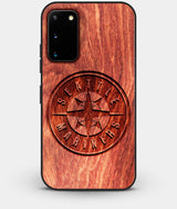 Best Custom Engraved Wood Seattle Mariners Galaxy S20 Case - Engraved In Nature