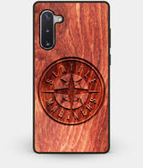 Best Custom Engraved Wood Seattle Mariners Note 10 Case - Engraved In Nature
