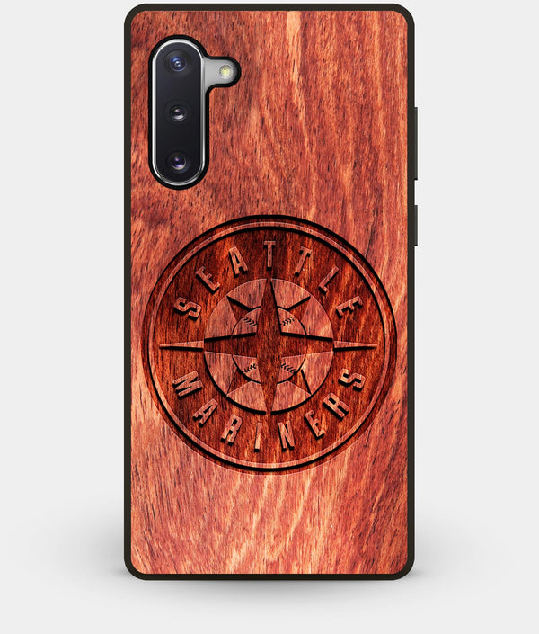 Best Custom Engraved Wood Seattle Mariners Note 10 Case - Engraved In Nature